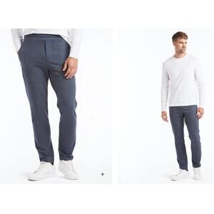 MSRP $110 Men's Public Rec Daymaker Pants Heather Navy Size 34/34